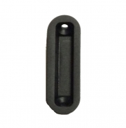 Ответная планка магнитного замка AGB Minimal, черная