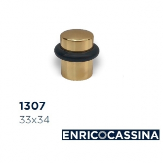 Стопор для двери Enrico Cassina 1307, латунь без покрытия