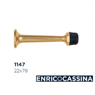 Стопор для двери Enrico Cassina 1147, латунь без покрытия